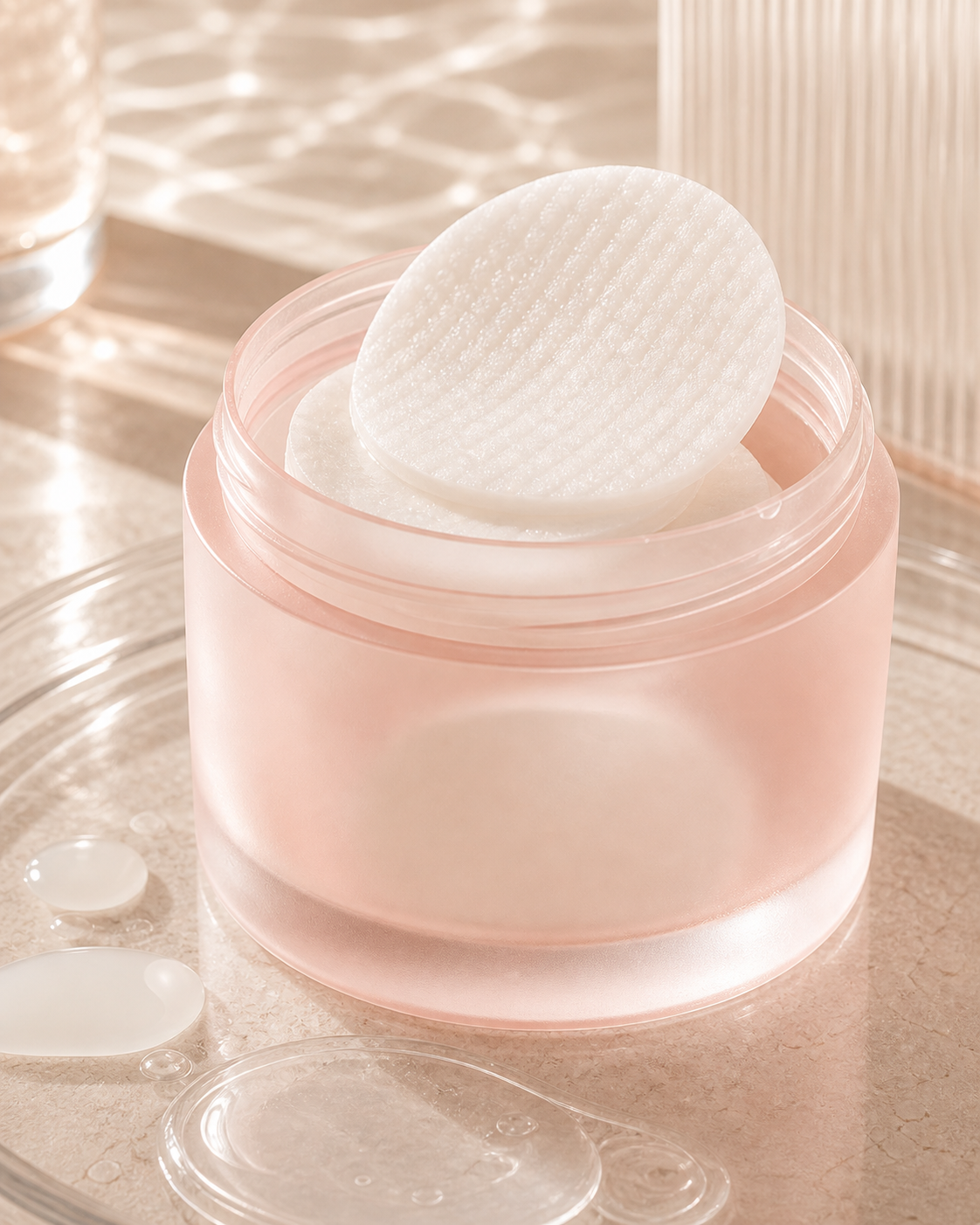Milky Veil Toner Pads texture view
